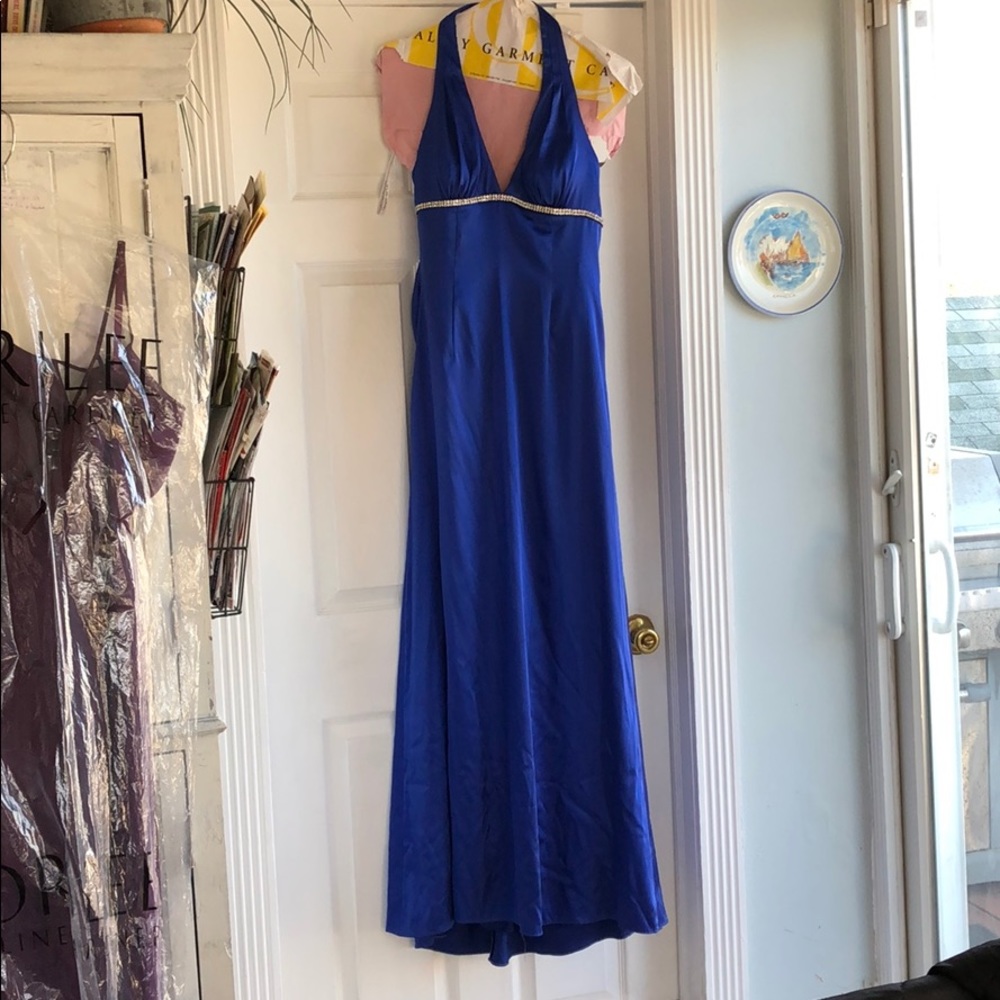 Beautiful royal blue gown